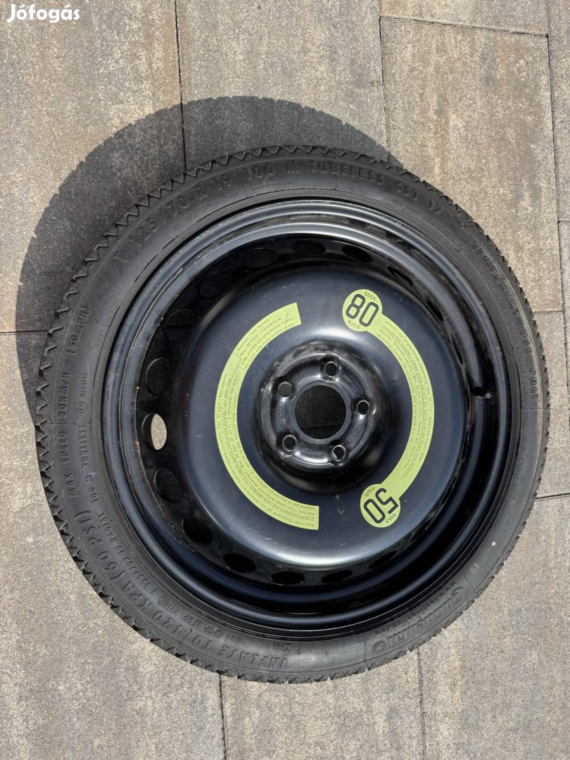 Audi gyári mankó pót mankókerék kerék 5x112 