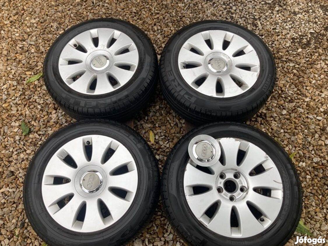 Audi kerekek 205/60 R16 gumikkal