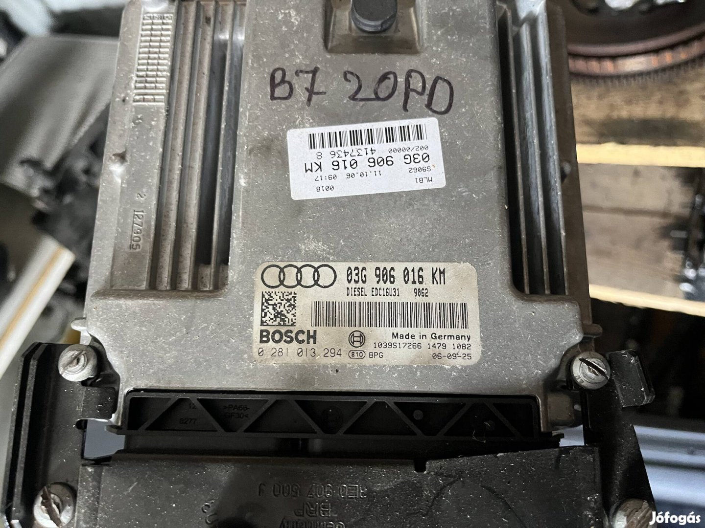Audi motorvezérlő ( 03G 906 016 KM )