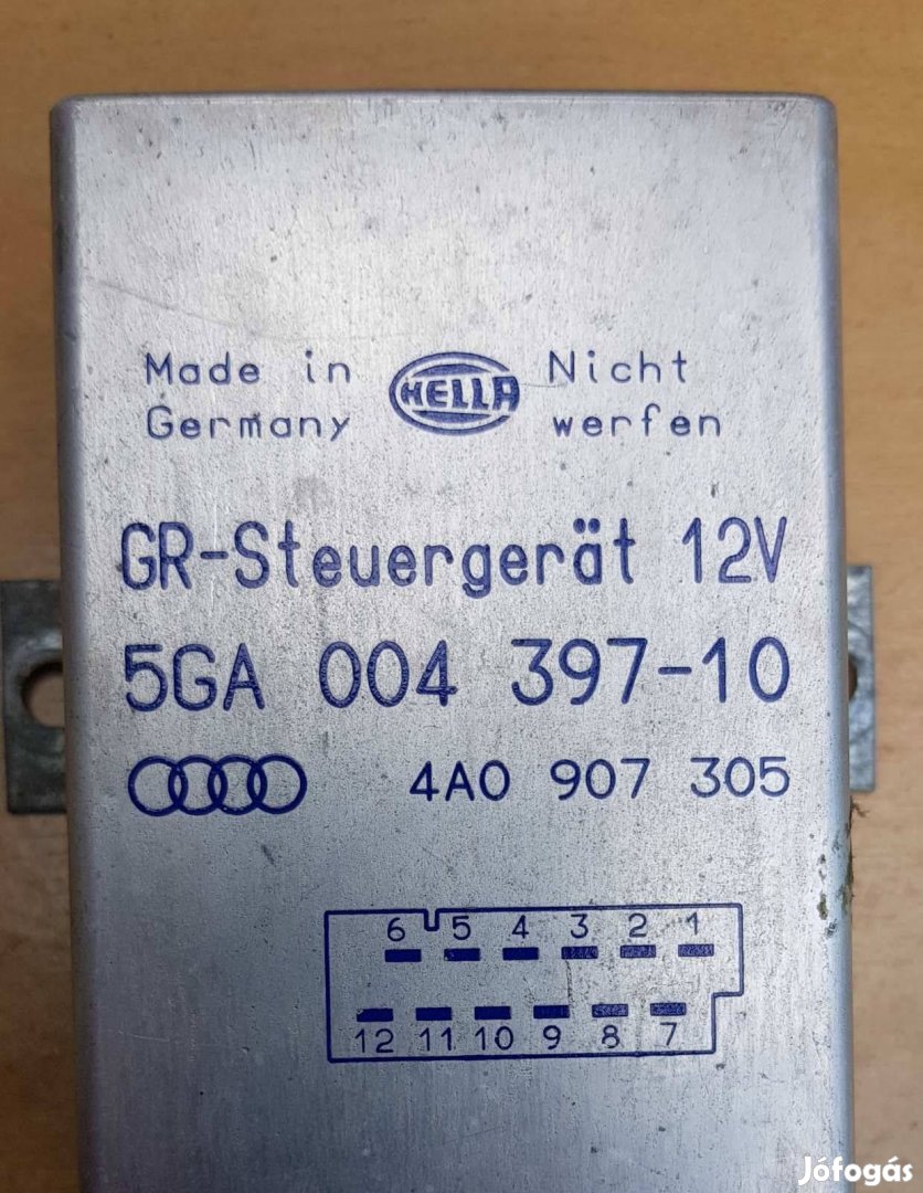 Audi tempomat szabályzó elektronika. Audi gyári szám : 4A0 907 305