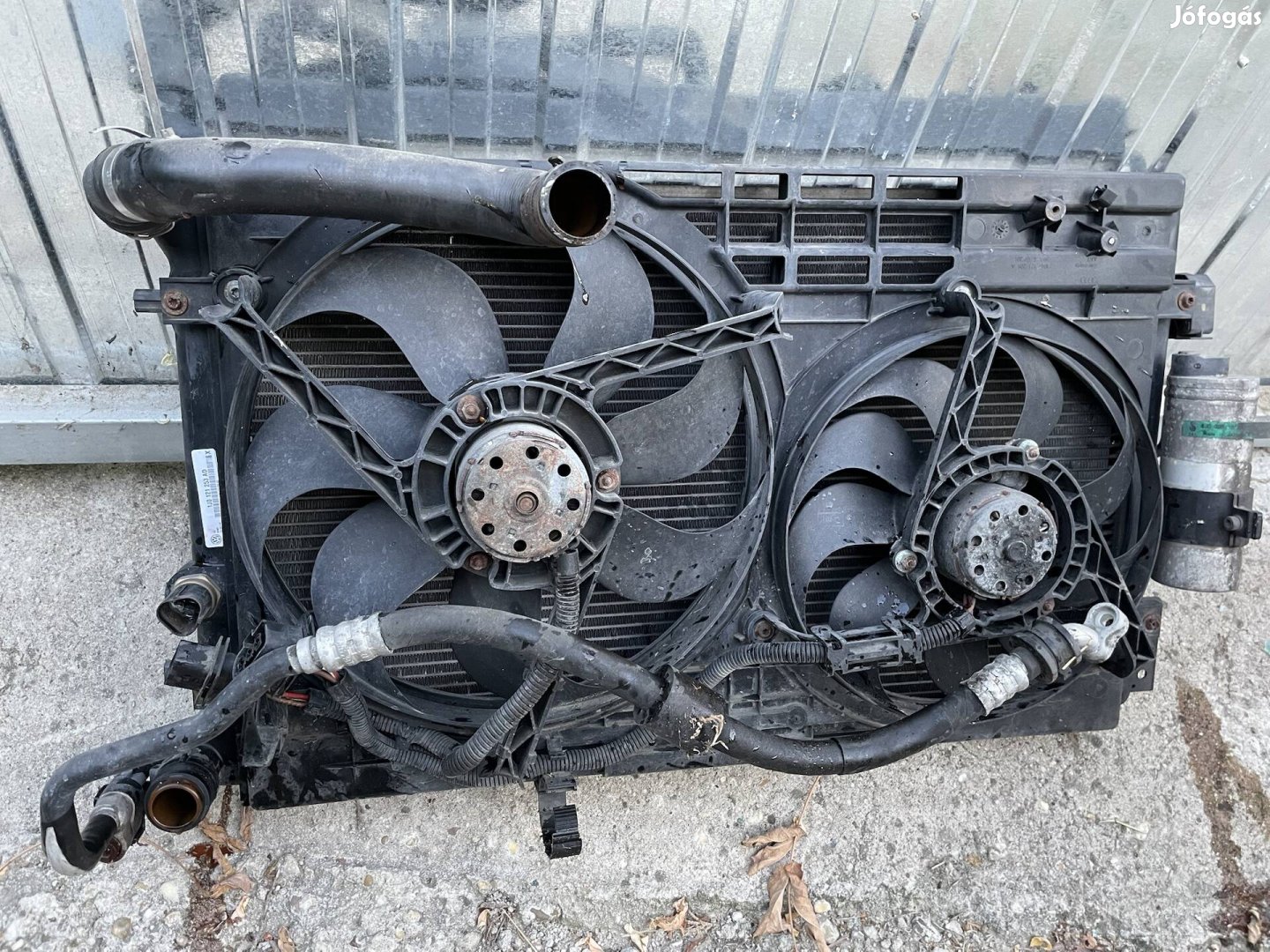 Audi tt 8n Klima kompresszor hűtő Klimacso Ventillator