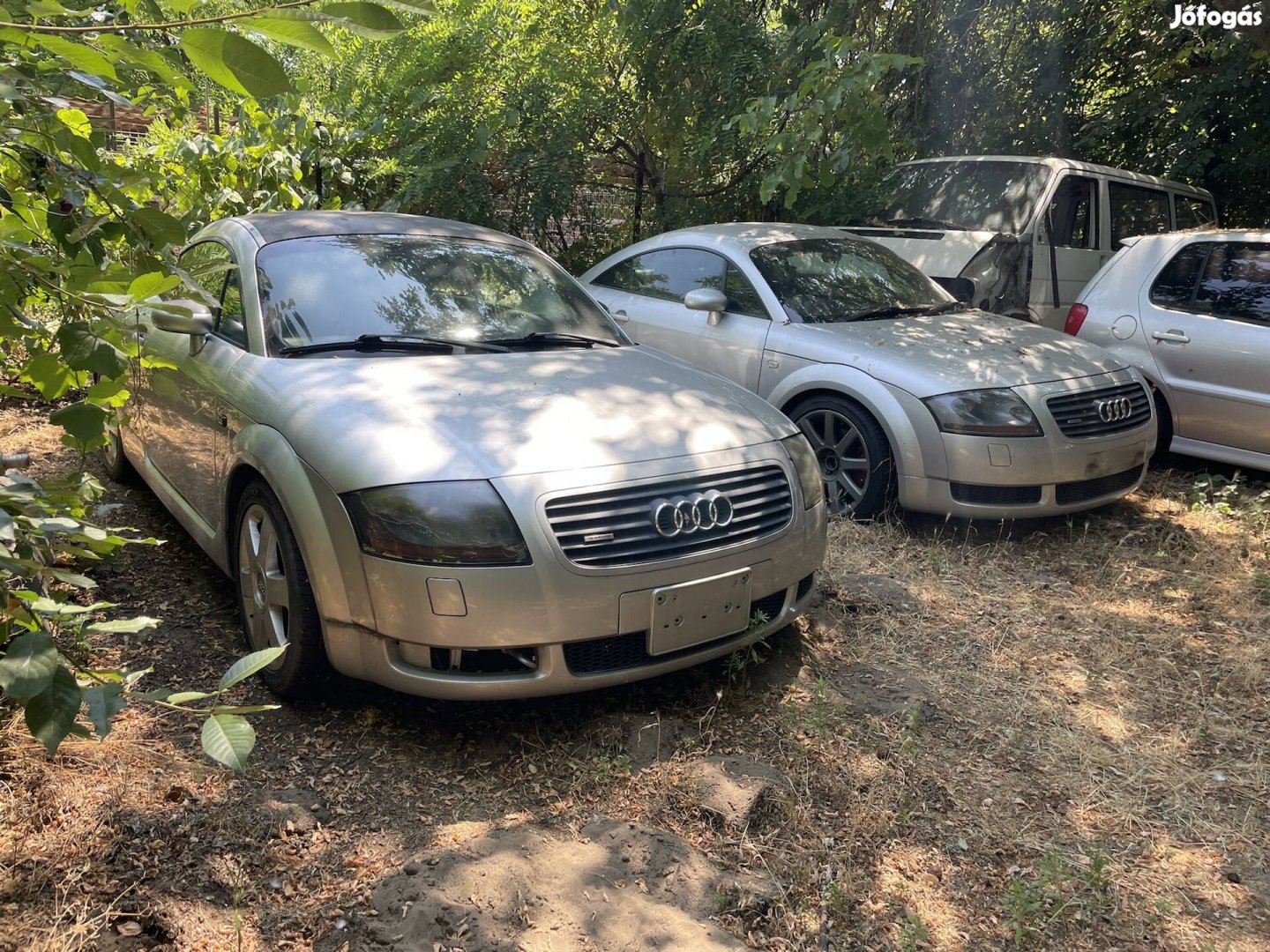 Audi tt Gyari hibátlan Ezust motorháztető 