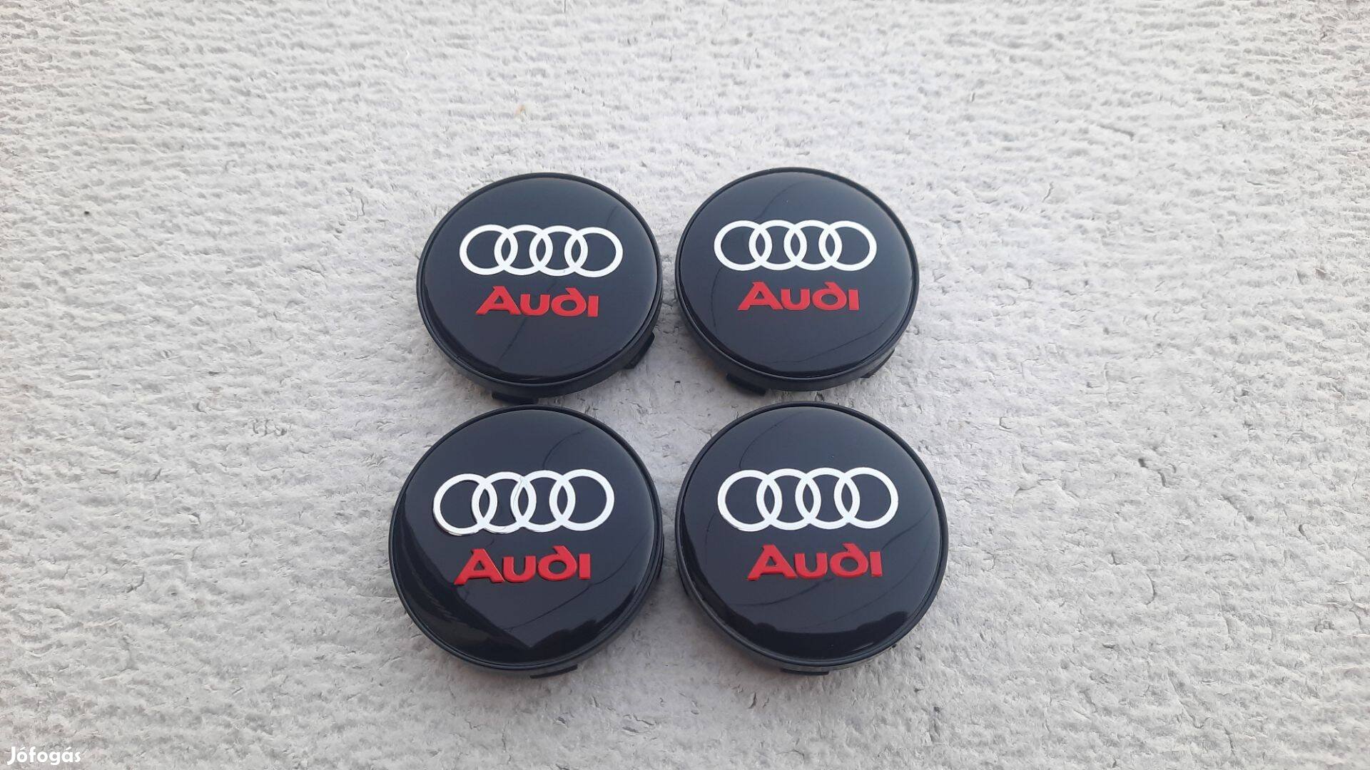 Audi új felni díszkupak közép felnikupak kerékagy kupak 56mm