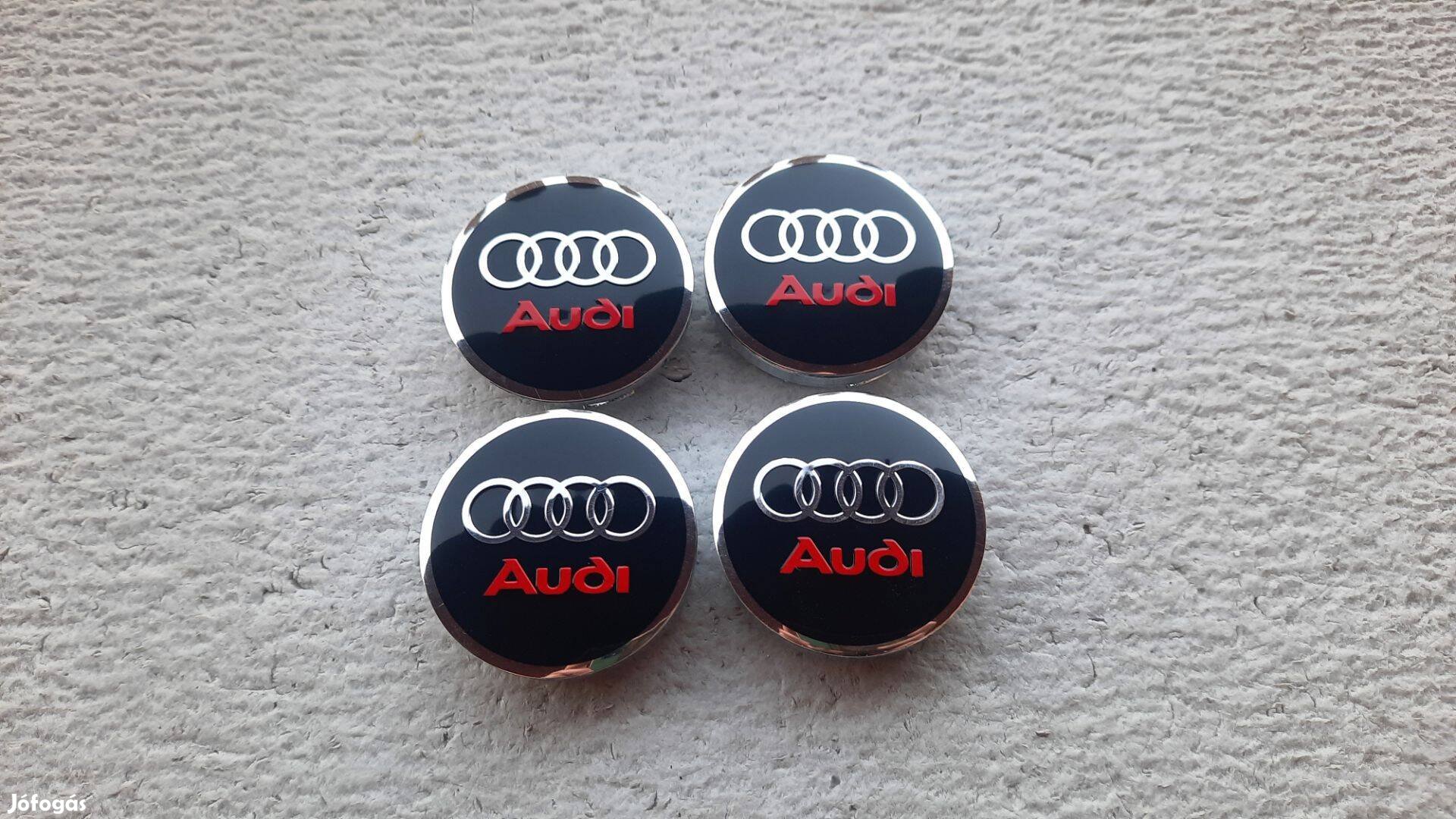 Audi új felni díszkupak közép felnikupak kerékagy kupak 56mm