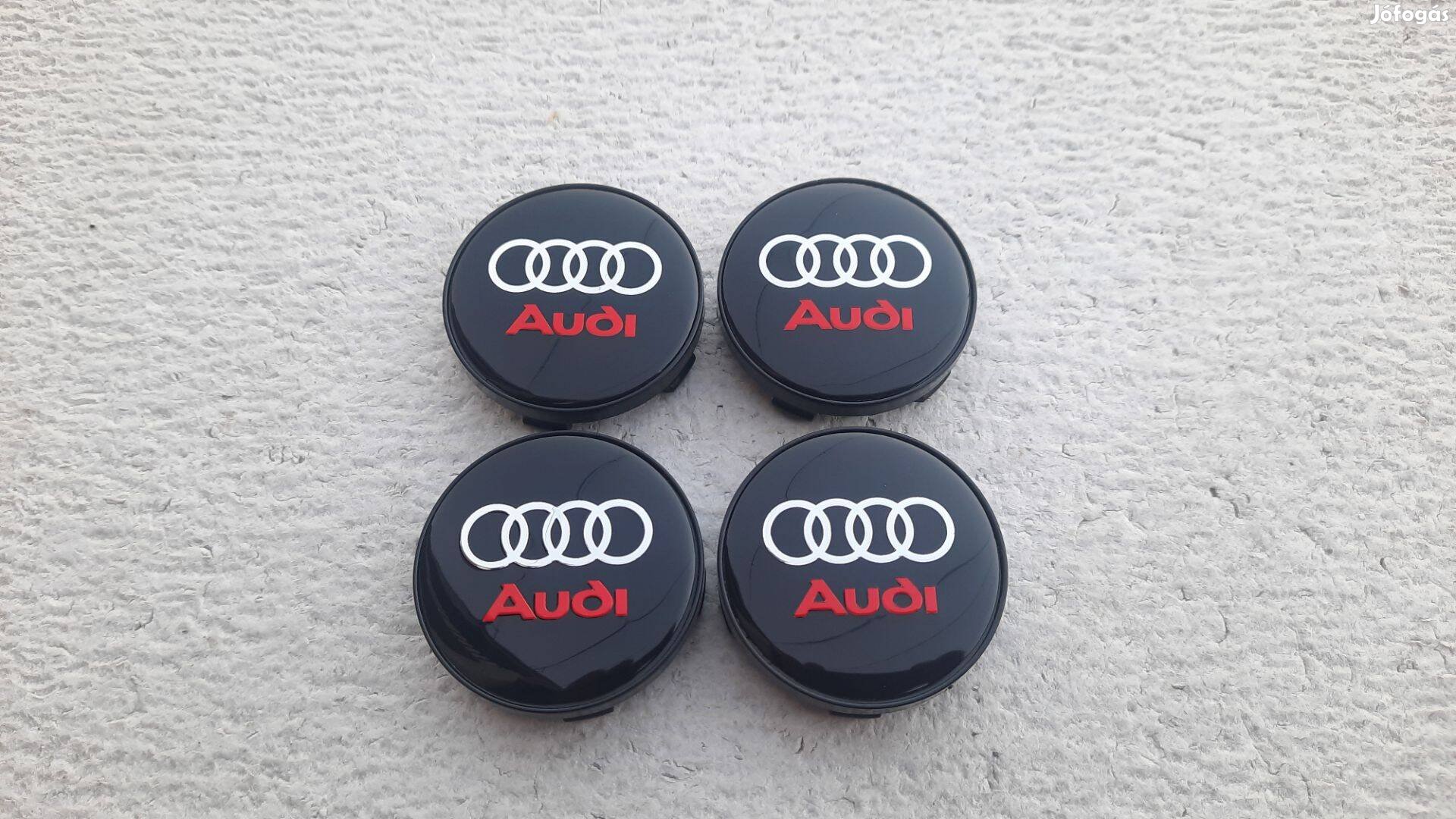 Audi új felni díszkupak közép felnikupak kerékagy kupak 60mm