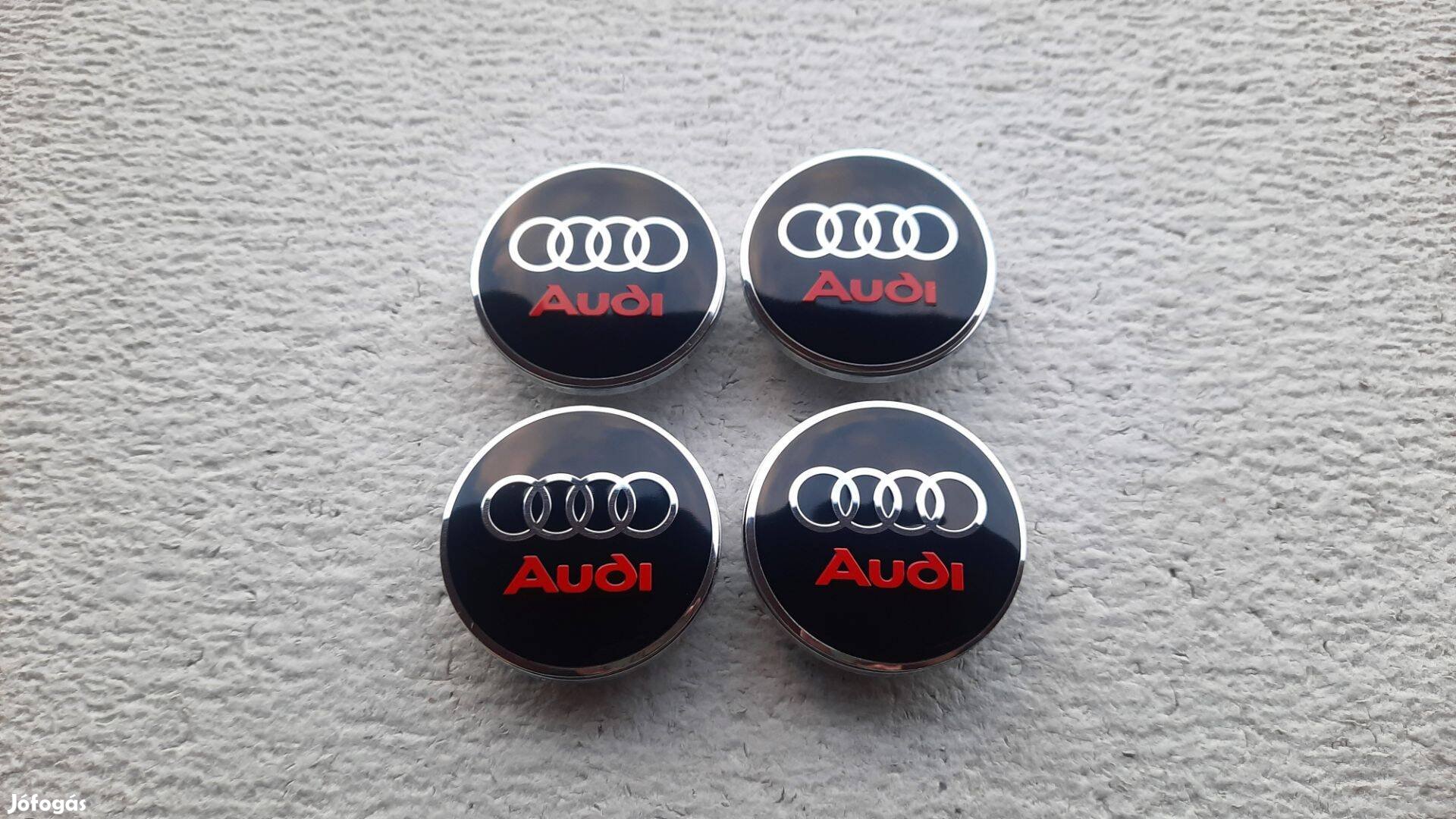 Audi új felni díszkupak közép felnikupak kerékagy kupak 66mm