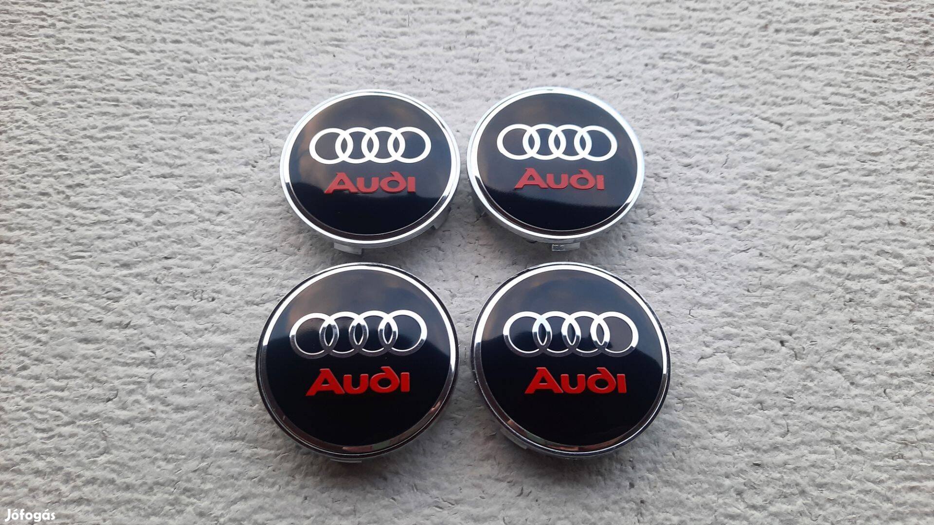 Audi új felni díszkupak közép felnikupak kerékagy kupak 68mm