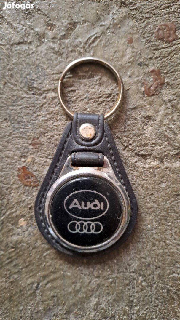 Audi vintage kulcs tartó