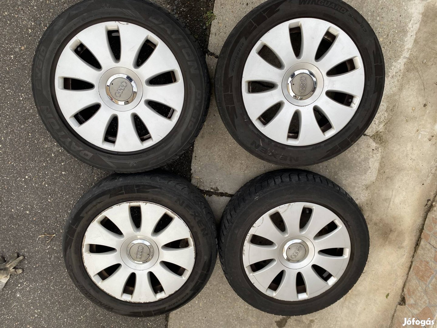 Audi/vw 5x112 16-os garnitúra 