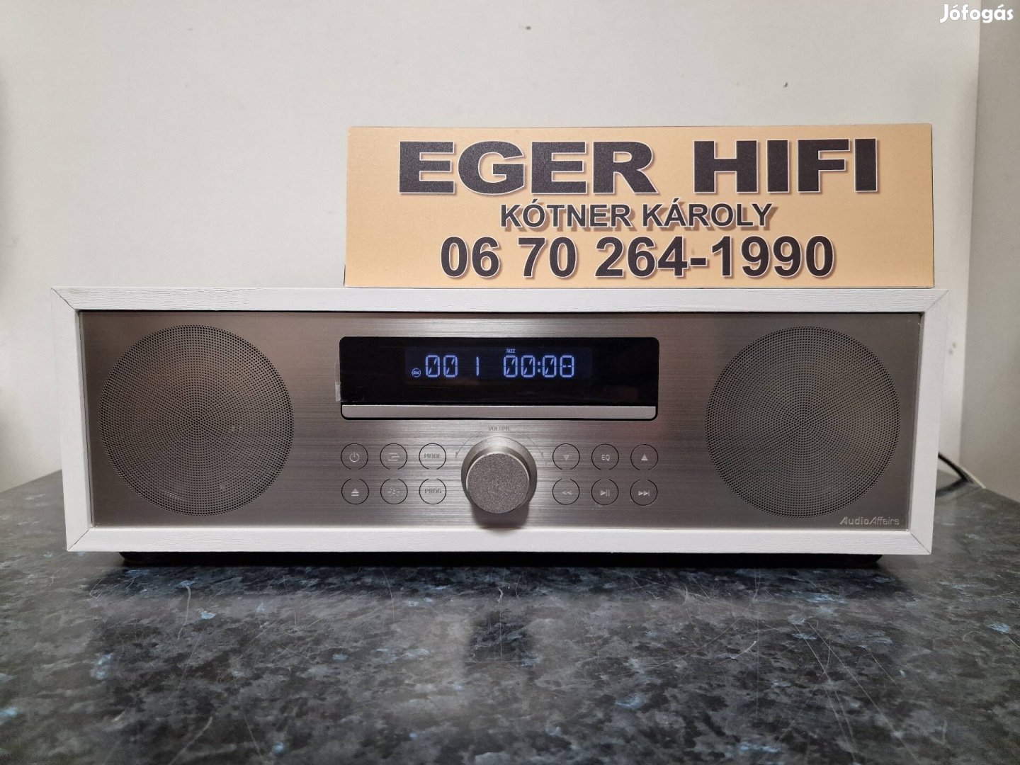 Audio Affairs bluetooth-os, aux-os, cd rádiós erősítő