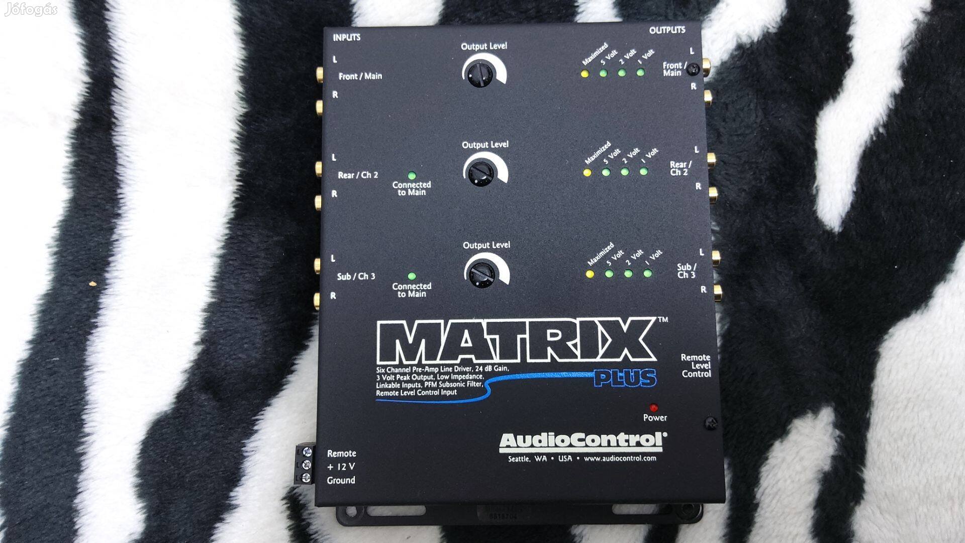 Audio Control Matrix PLUS