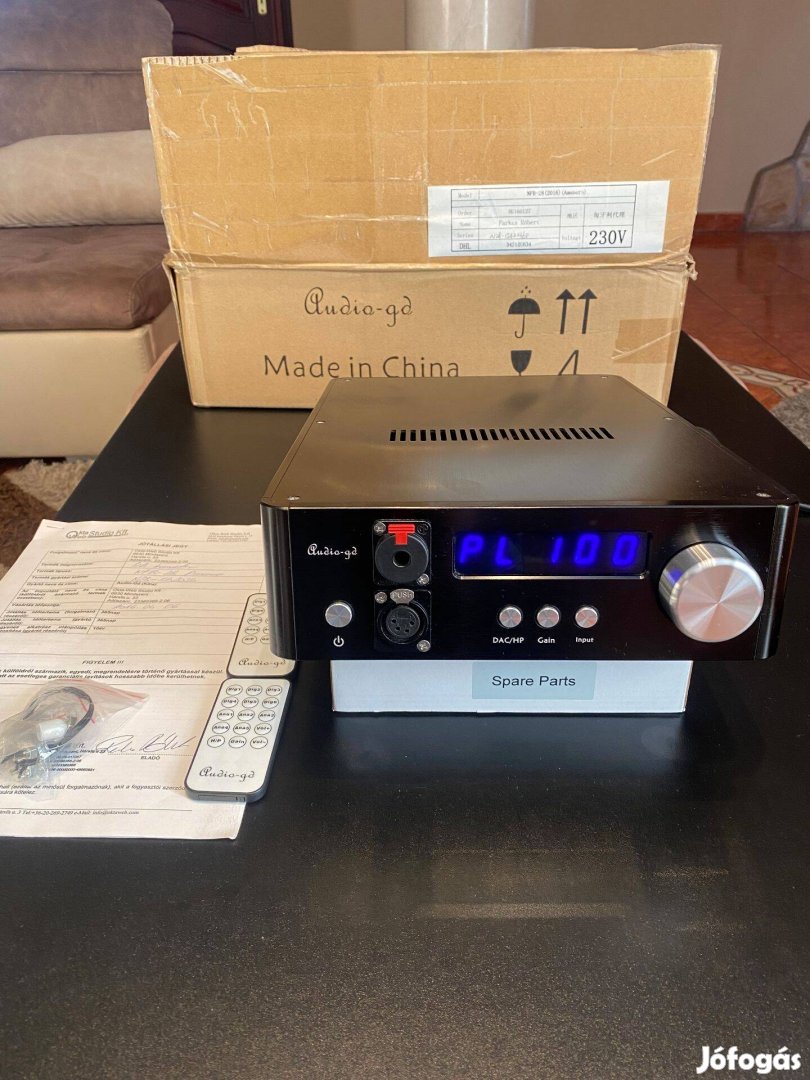 Audio-Gd Audiogd Dac előfok fejhallgató erősítő