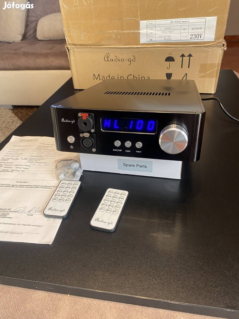 Audio Gd nfb28 DAC fejhallgató erősítő előfok