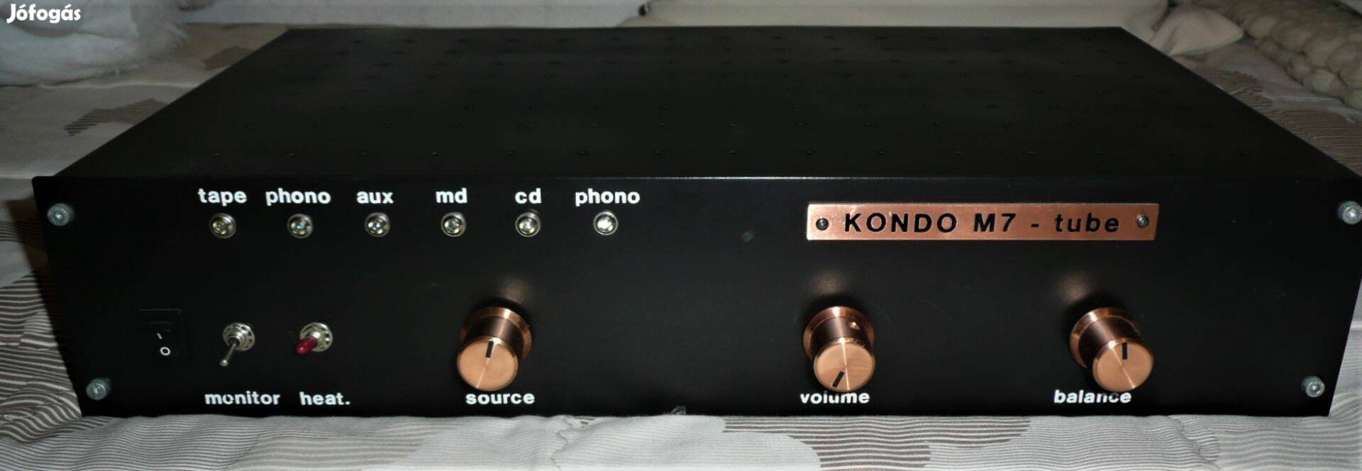 Audio Note Kondo M7 csöves DIY előfok