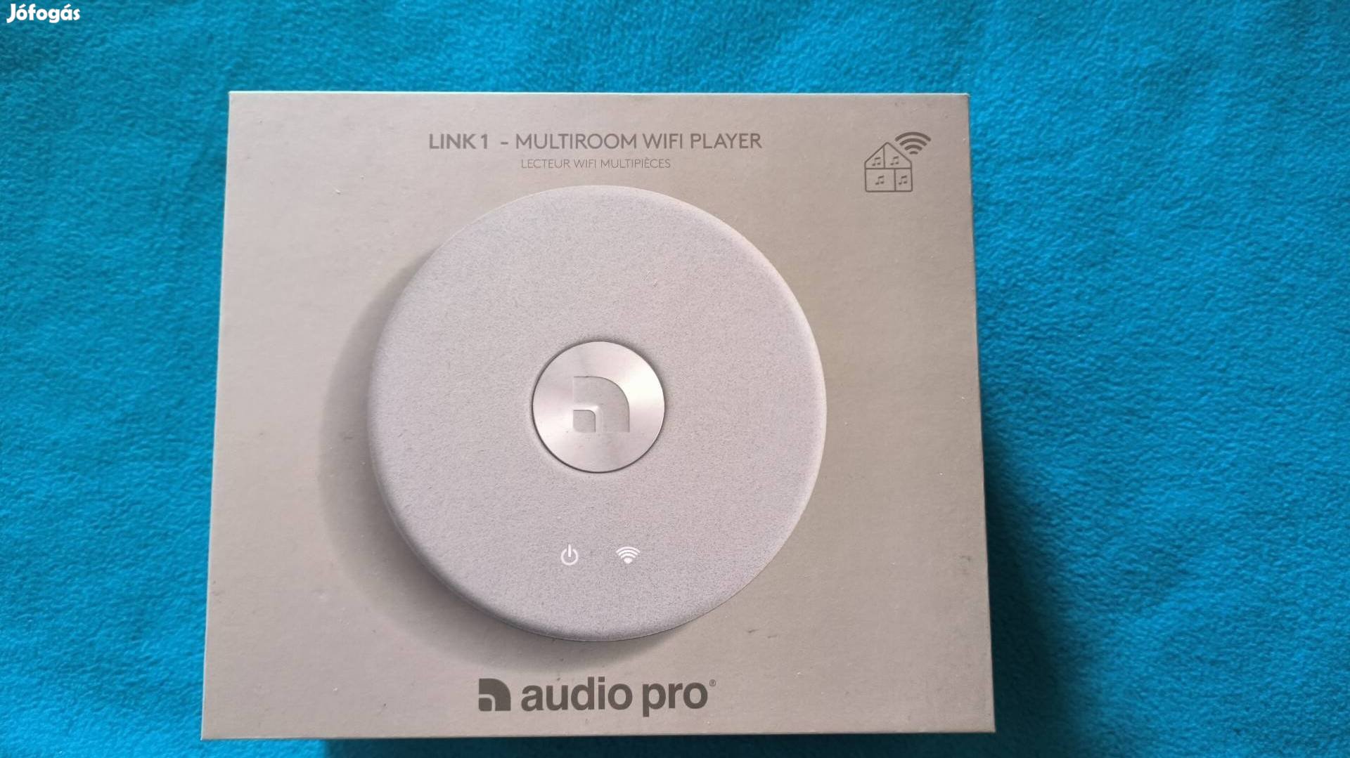 Audio Pro Link Streamer Multiroom WIFI Player gyári Új bontatlan 