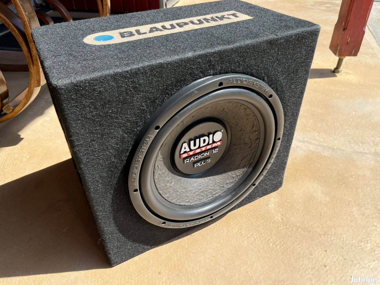 Audio System autós autó 600W subwoofer hangszóró mélynyomó mélyláda