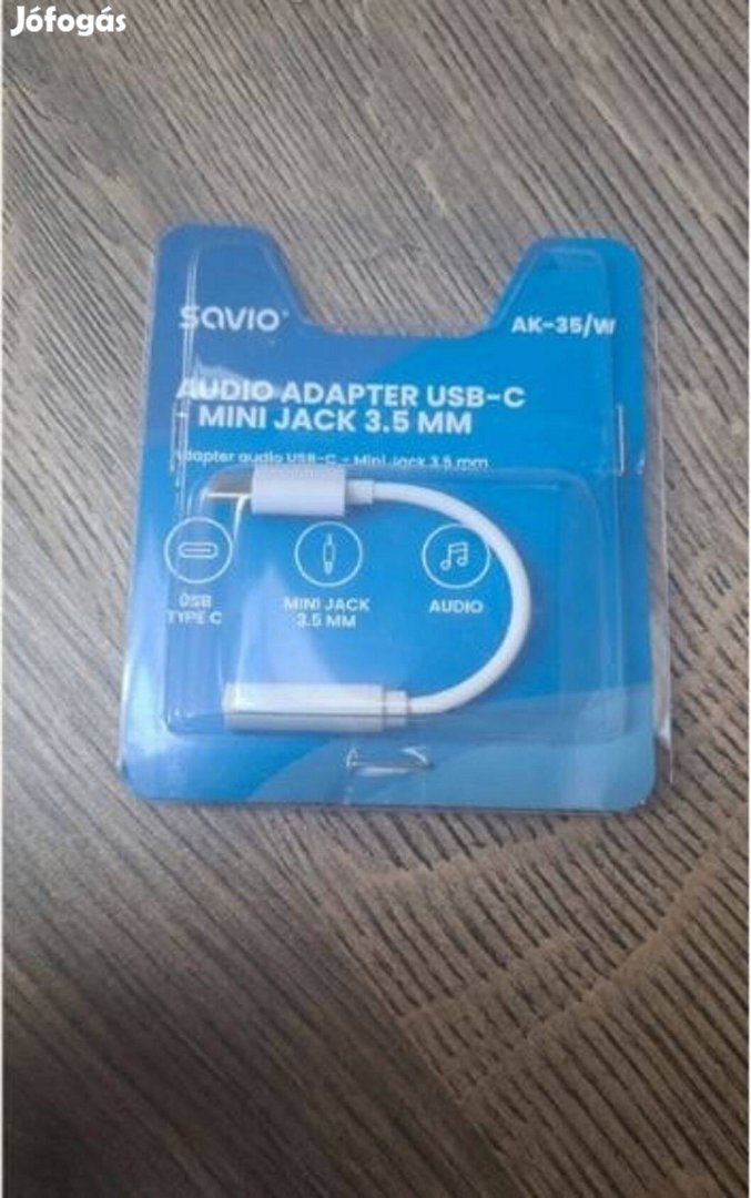 Audio adapter, USB-C Jack 3.5mm átalakító