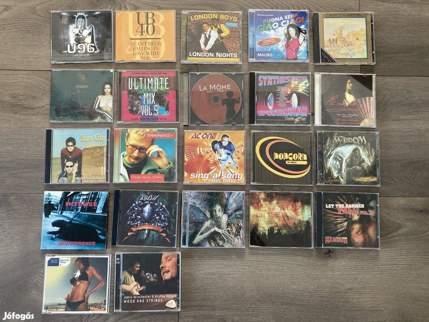 Audio cd lemezek