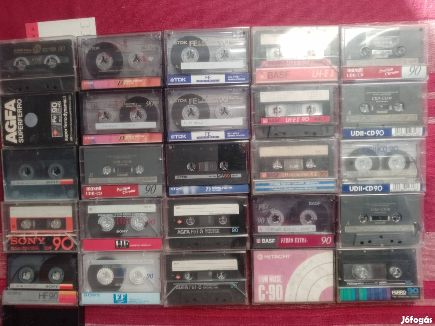 Audio kazetta TDK Sony Maxell