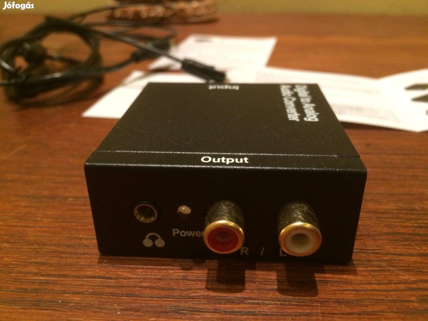 Audio konverter optikai - RCA vagy Jack