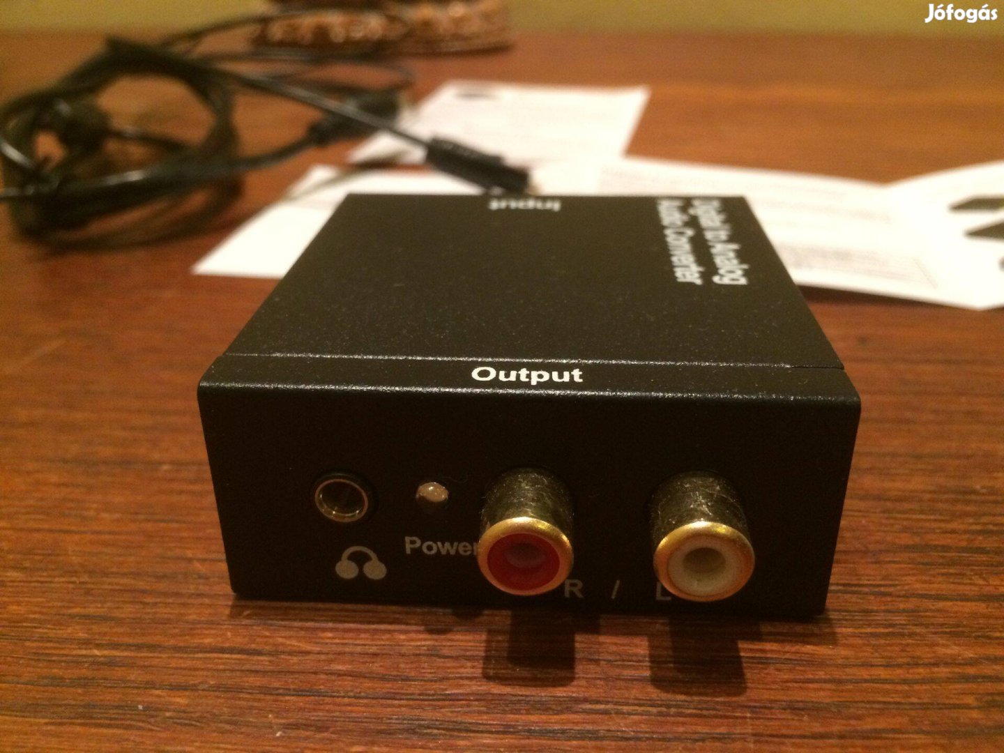 Audio konverter optikai - RCA vagy Jack