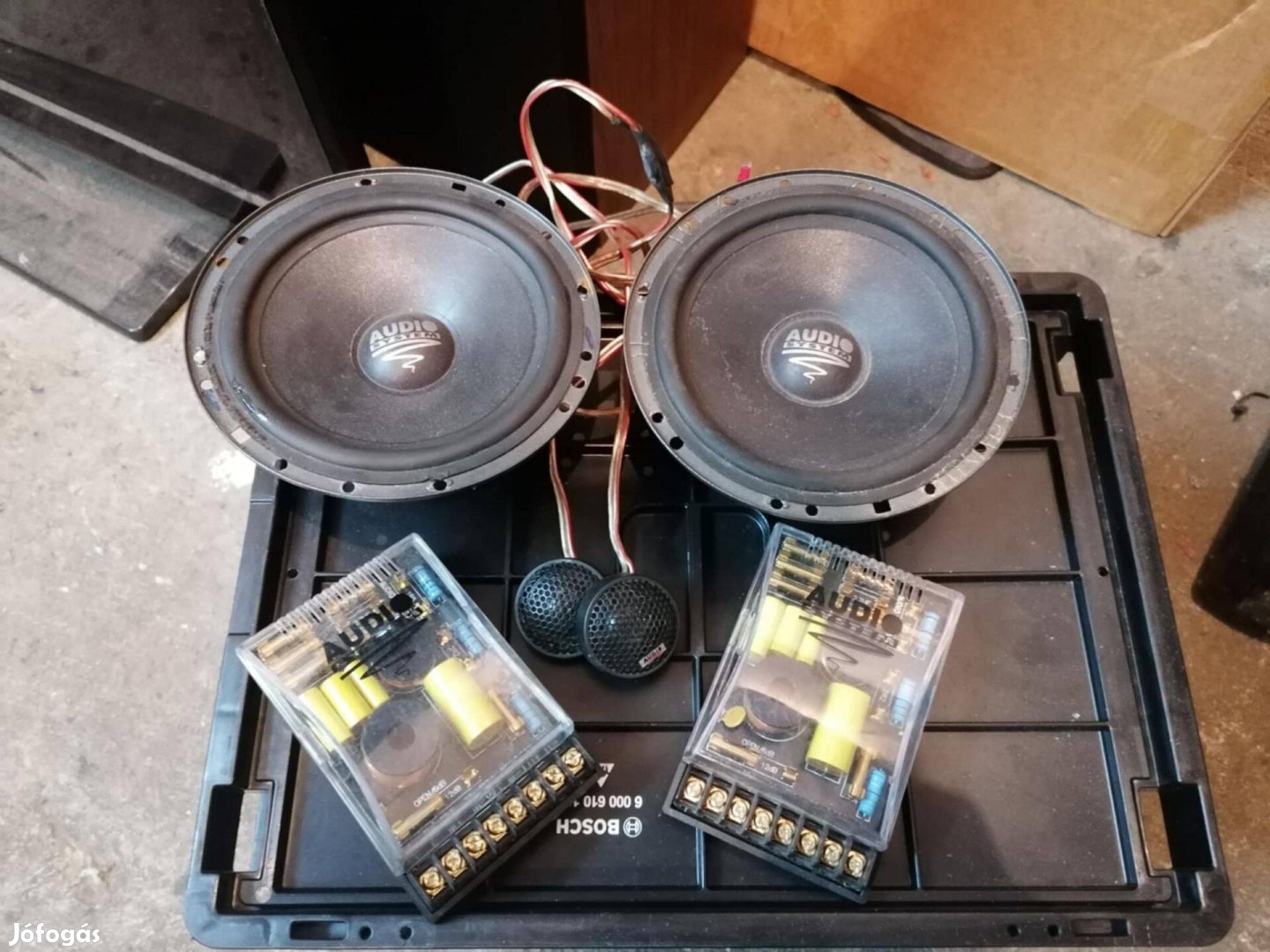 Audio system 165mm hangszóró szett . autóba