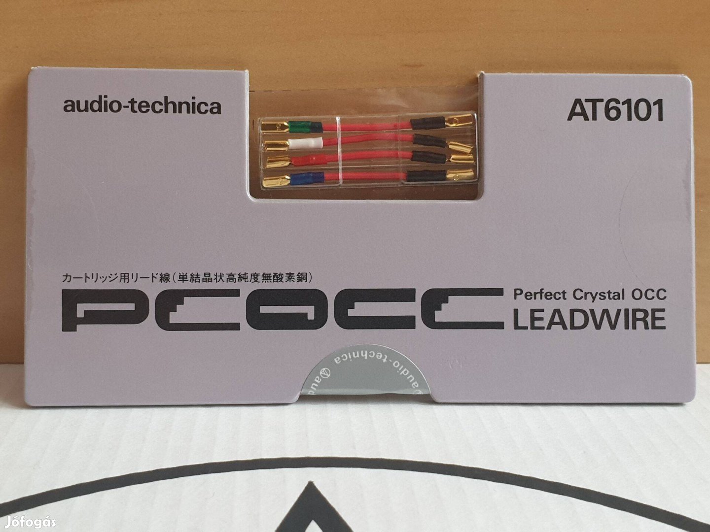Audio-technica 24K GOLD -Japan gyártás- headshell kábel készlet Új