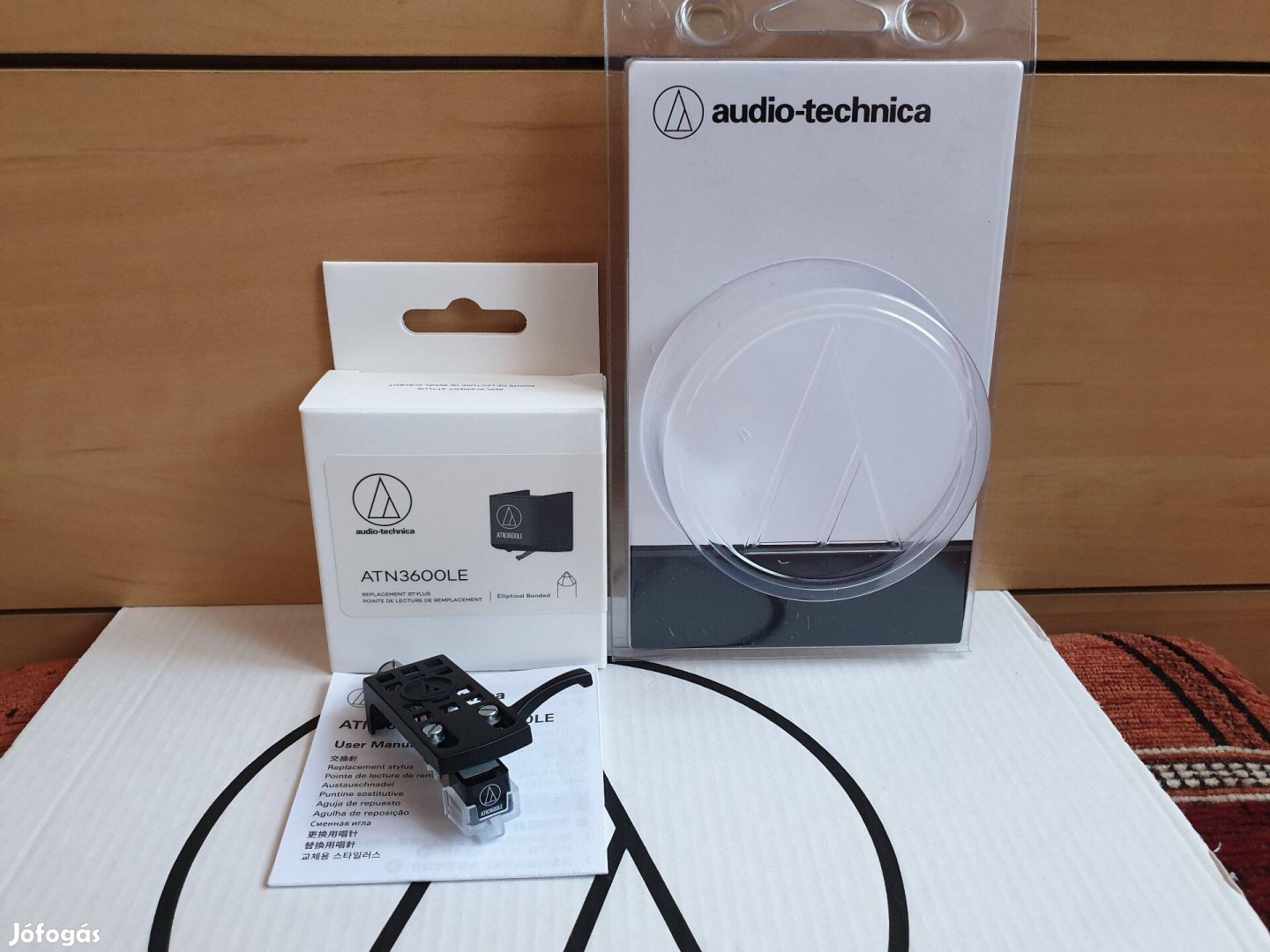 Audio-technica AT3600 LE Elliptikus+HS10BK komplett hangszedő szett Új