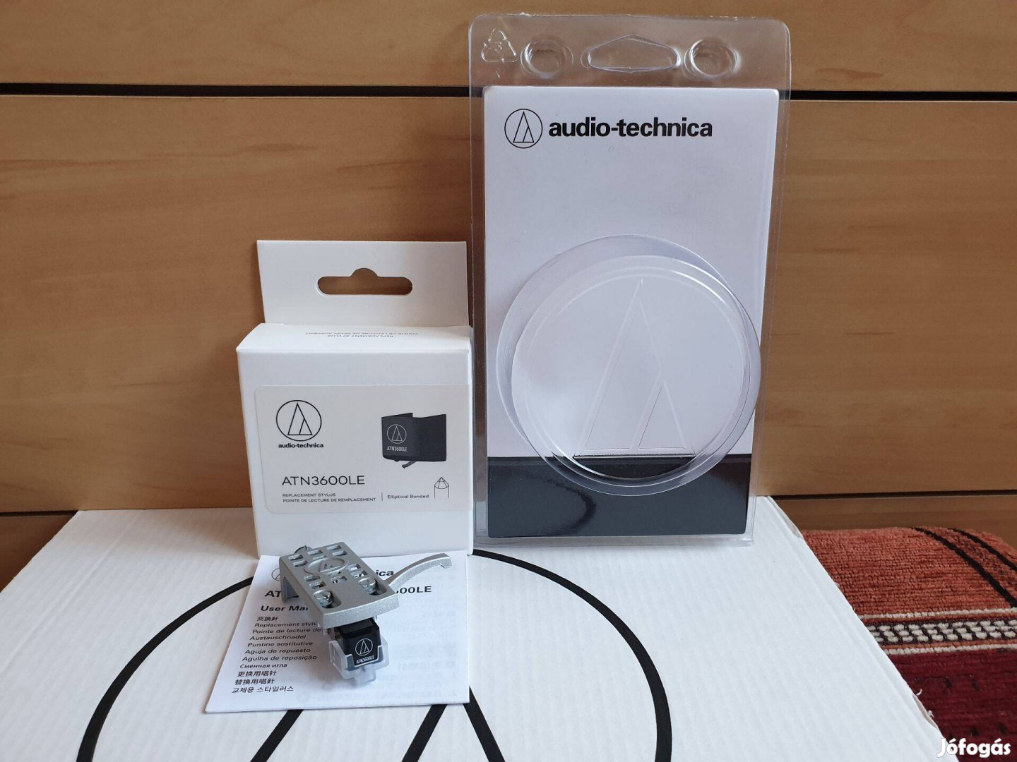 Audio-technica AT3600 LE Elliptikus+HS10SV komplett hangszedő szett Új