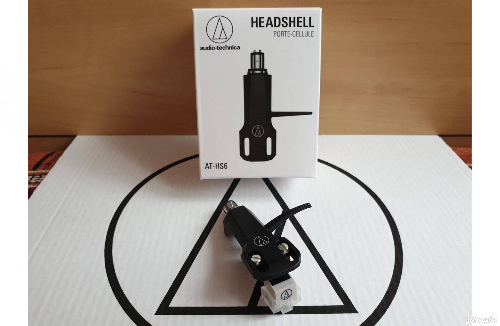 Audio-technica AT3600 + HS6BK komplett shell hangszedő tű szett Új