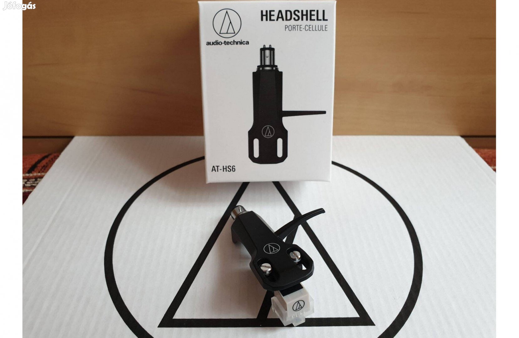 Audio-technica AT3600 + HS6BK komplett shell tű hangszedő szett Új