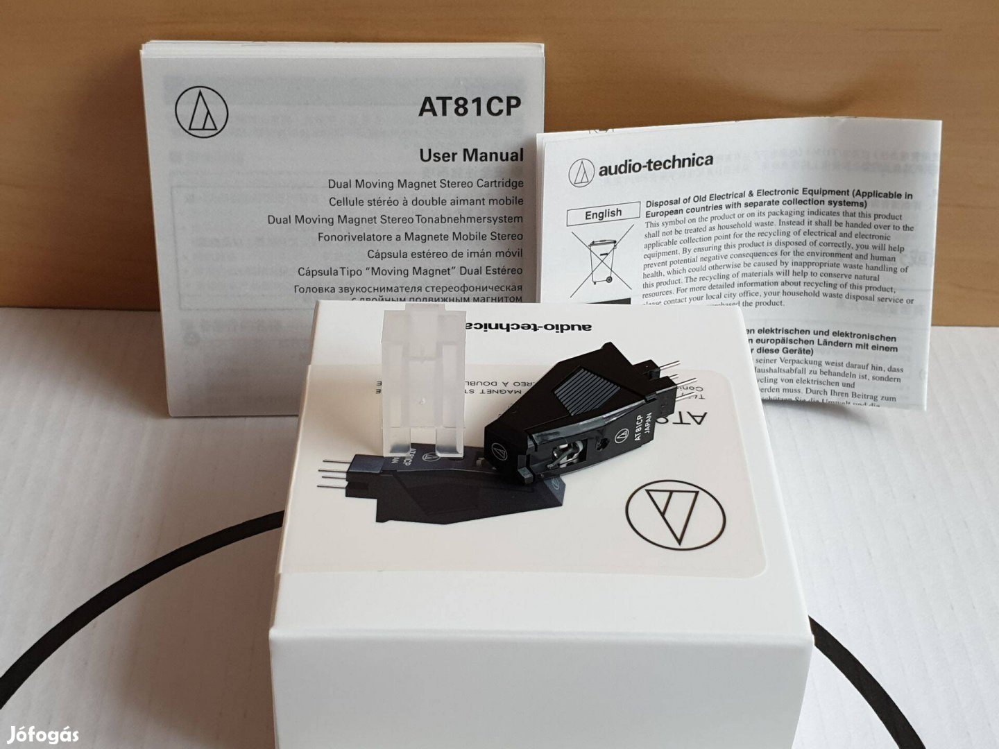 Audio-technica AT81CP T4P P-mount hangszedő lemezjátszó tű