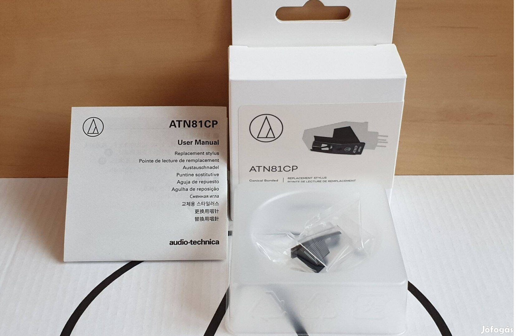Audio-technica ATN81CP -Japan gyártás- P-mount T4P hangszedő tű Új
