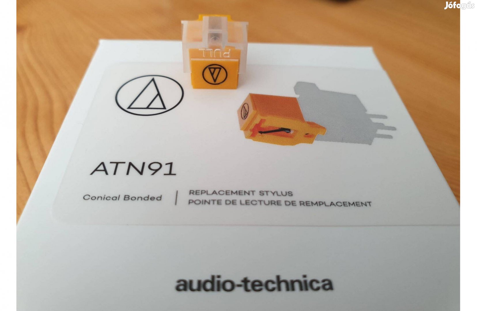 Audio-technica ATN91 (Gyári eredeti) lemezjátszó tű hangszedő vinyl Új