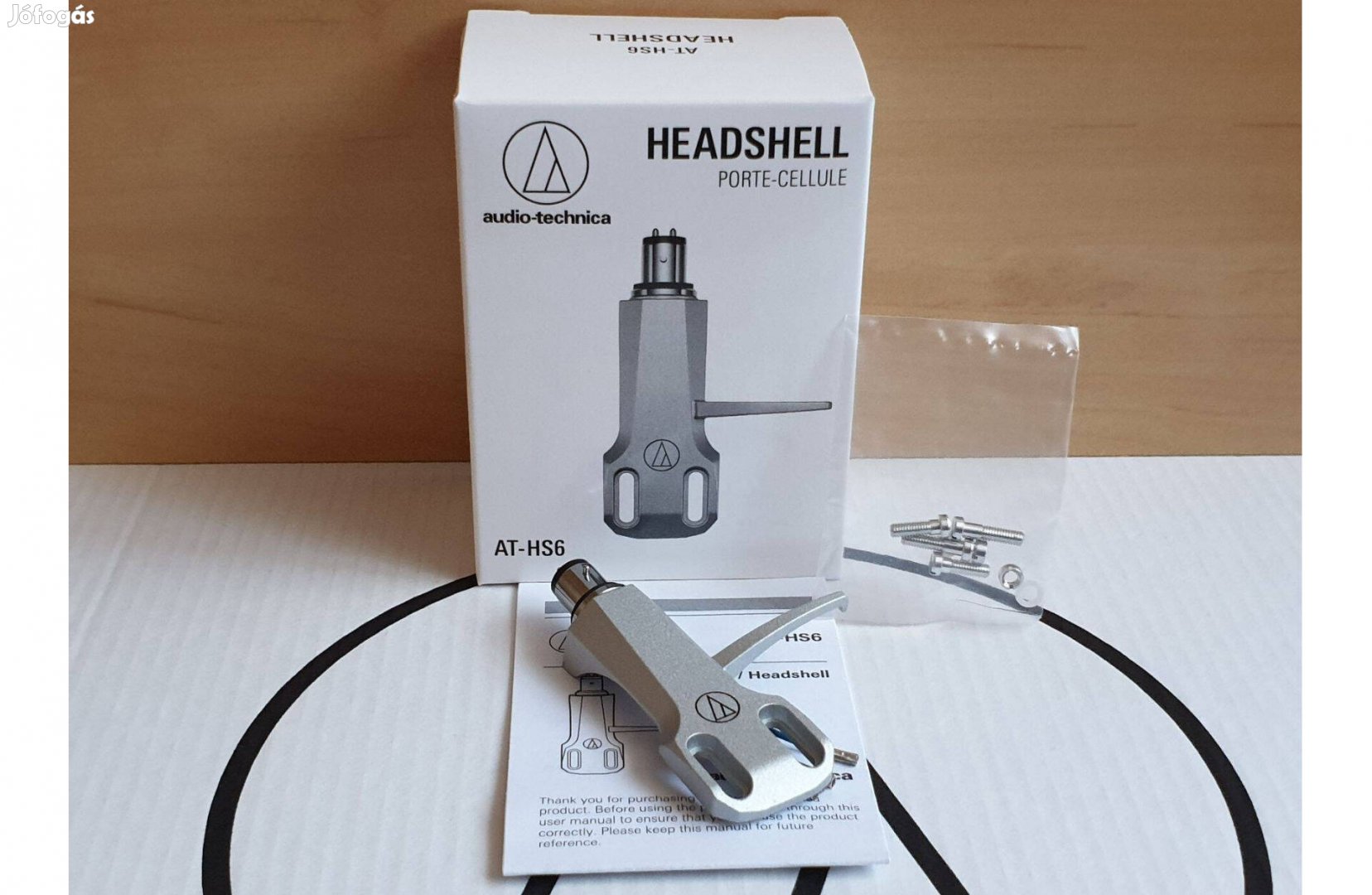 Audio-technica HS6SV headshell hangszedő lemezjátszó vinyl bakelit Új