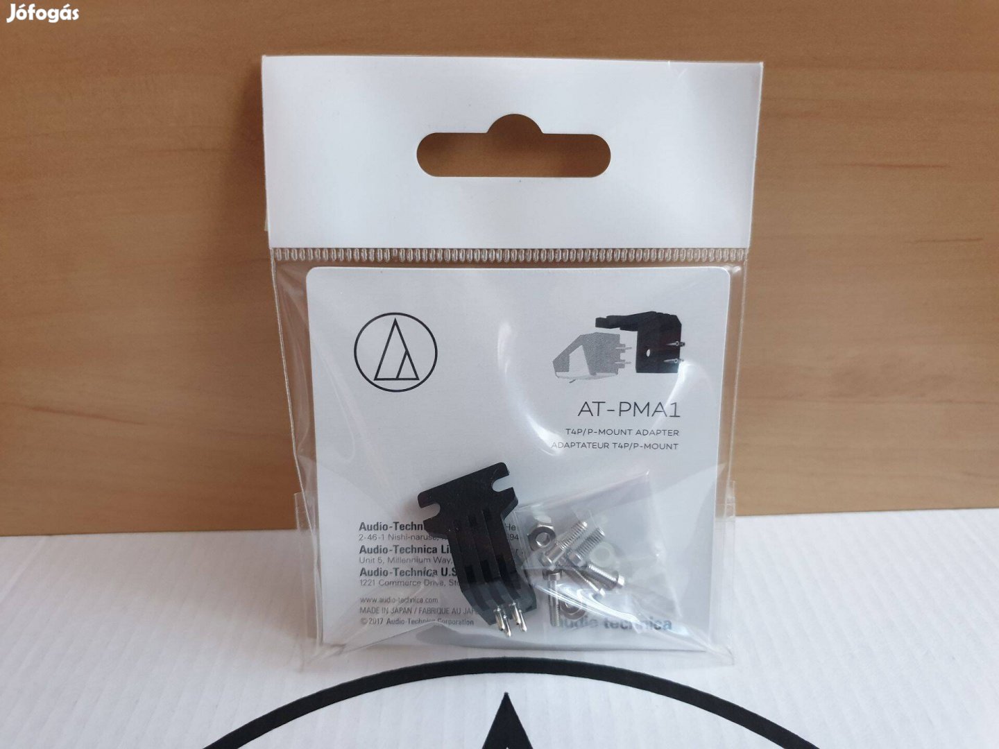 Audio-technica PMA1 P-Mount T4P lemezjátszó hangszedő adapter Új