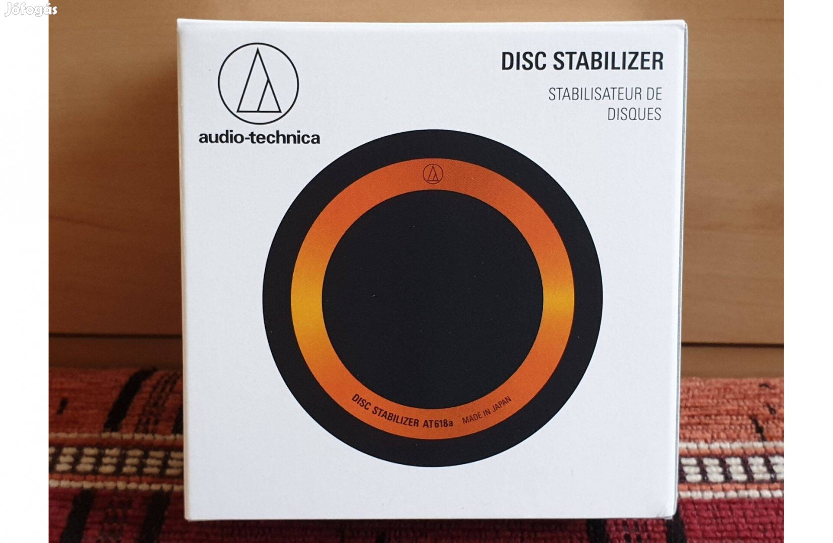 Audio-technica lemez stabilizátor súly 600g lemezjátszó vinyl Új