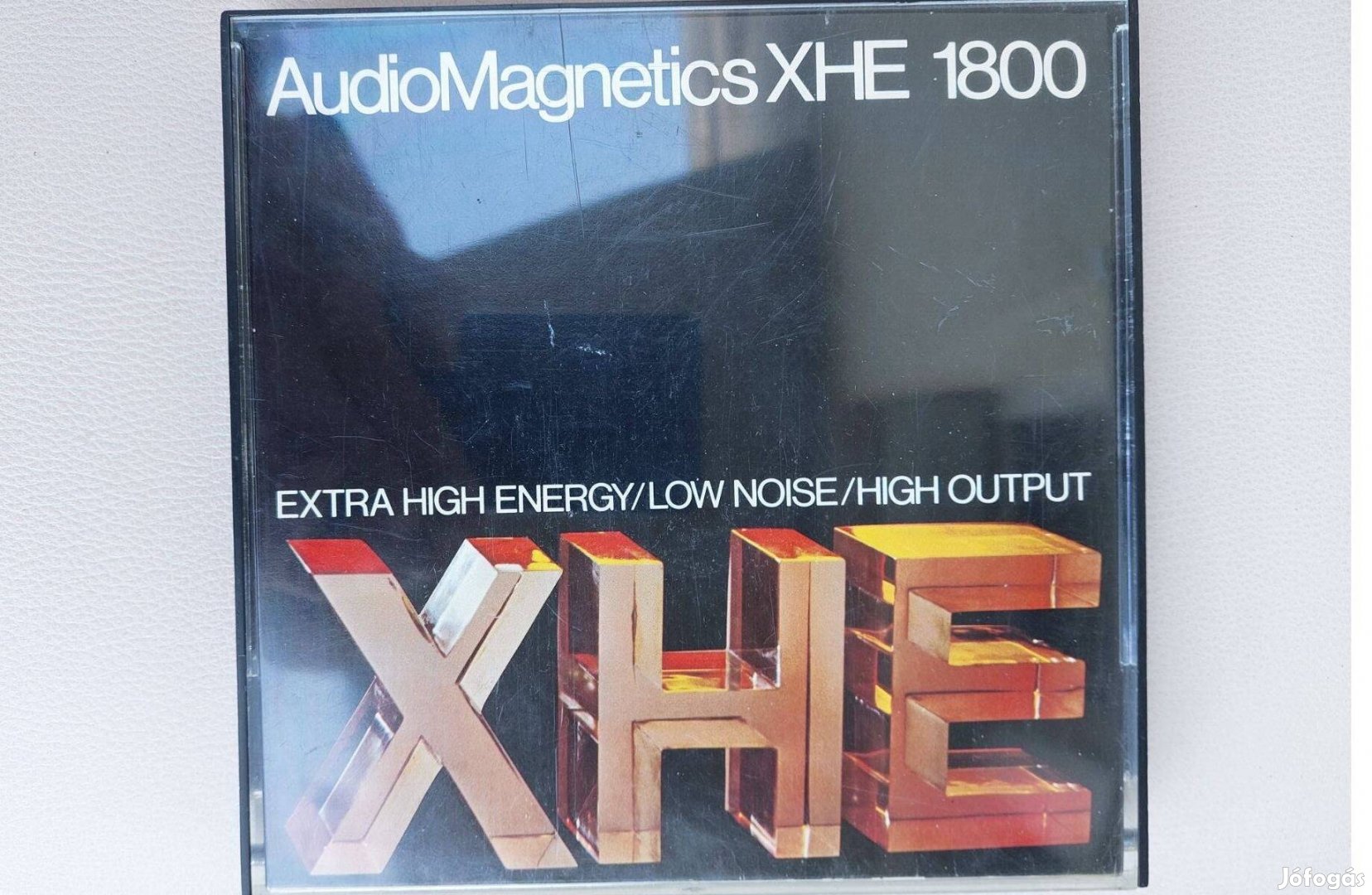 Audiomagnetics Xhe 1800 Orsós Magnószalag 18cm MAGNÓ Szalag / TDK Akai