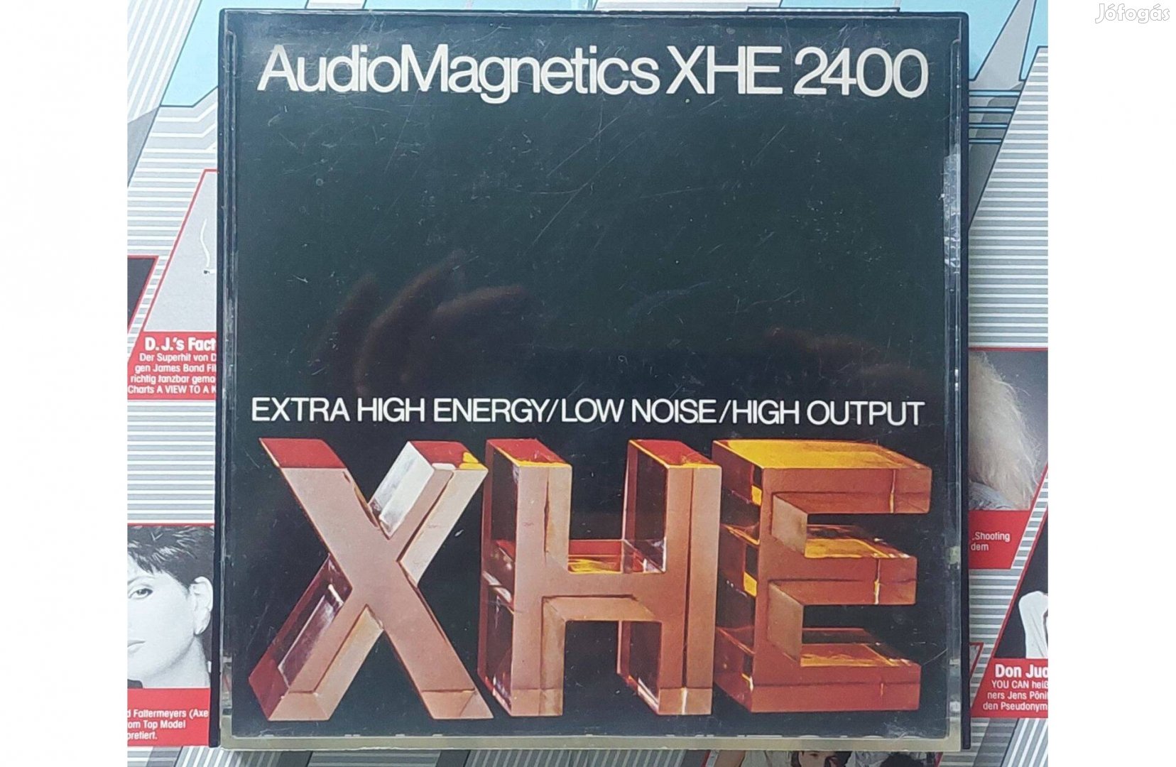 Audiomagnetics Xhe 2400 Orsós Magnószalag 18-cm MAGNÓ Szalag