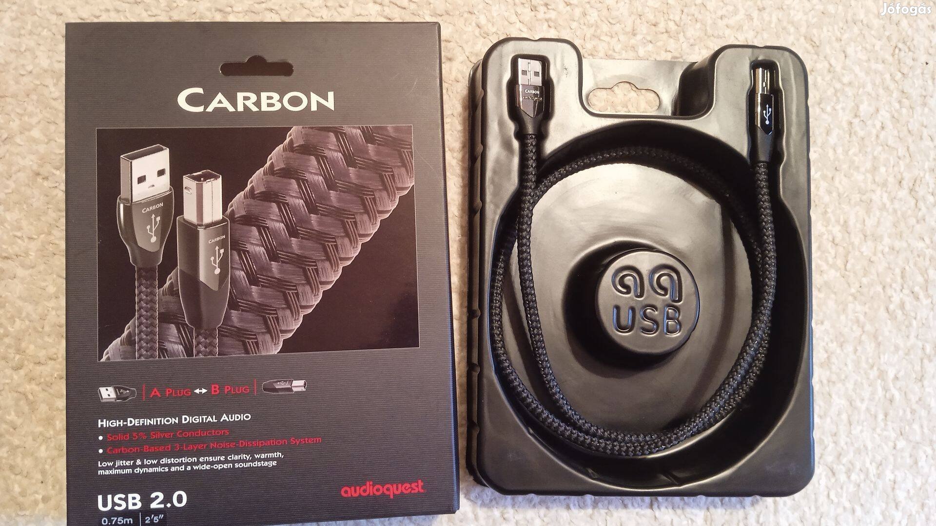 Audioquest Carbon USB A-B kábel