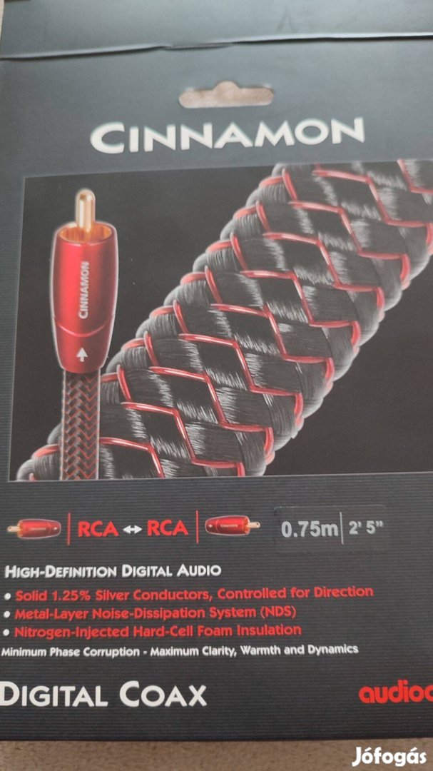 Audioquest Cinnamon digitális koax