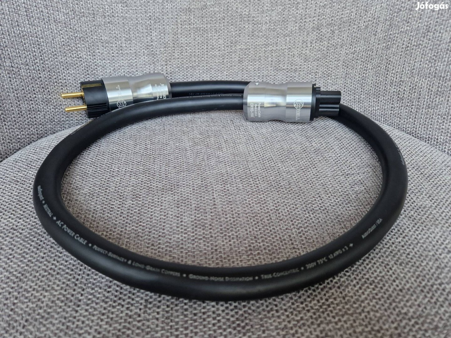 Audioquest Mistral 0.9m tápkábel