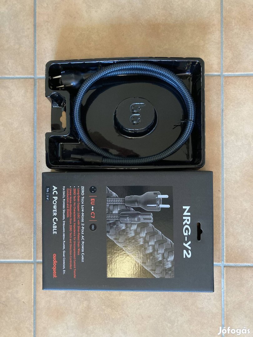 Audioquest Nrg Y2 hálozati tápkábel