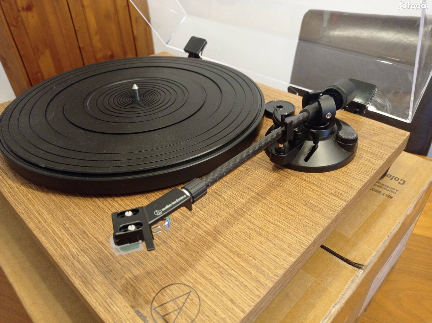 Audiotechnika AT-Lpw40 WN Lemezjátszó - 2 hónapos - hibátlan