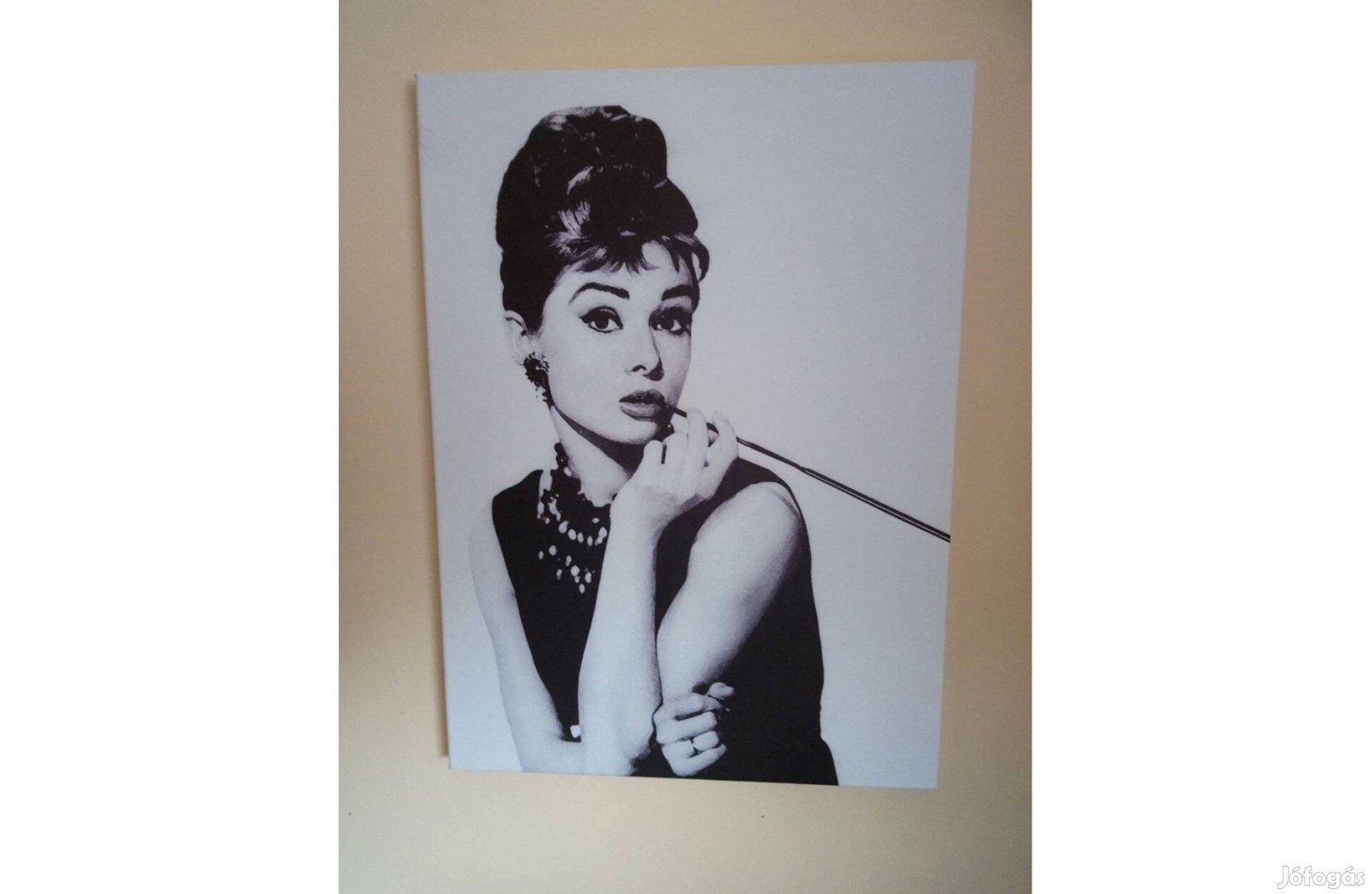 Audrey Hepburn falikép