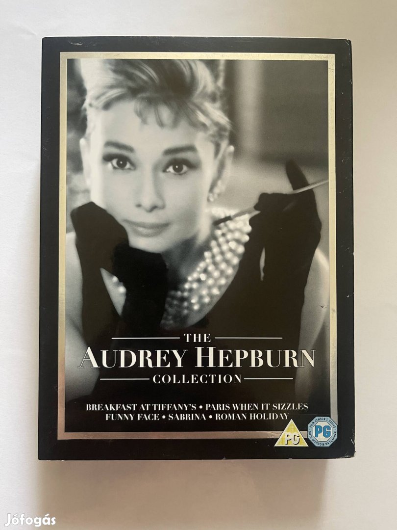 Audrey Hepburn gyűjtemény (5lemezes) dvd