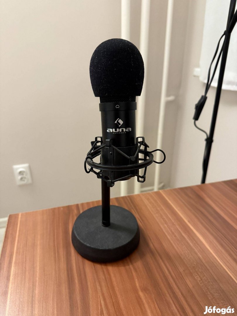 Auna mic 900b usb mikrofon + állvány