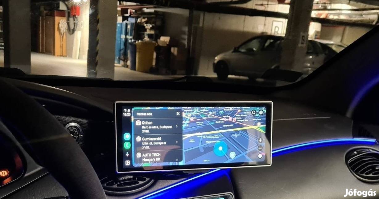 Auós navigáció / külső fejegység (android auto, carplay)