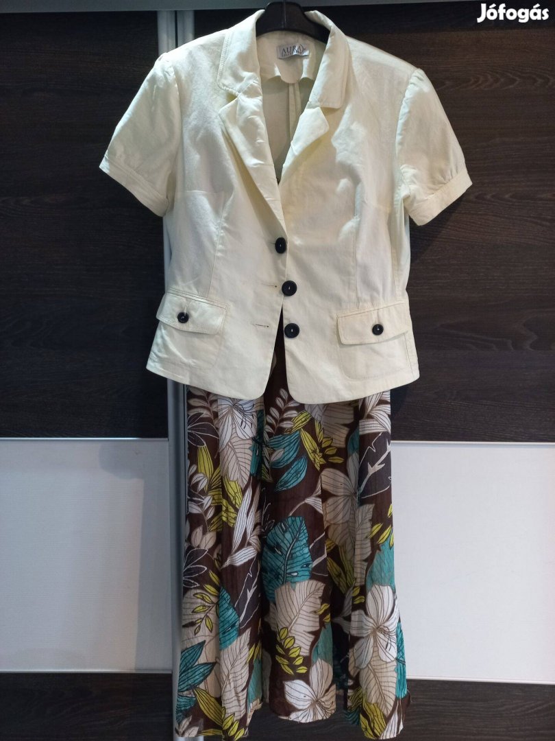 Aura Collection nyári ruha M és ajándék blézer eladó L
