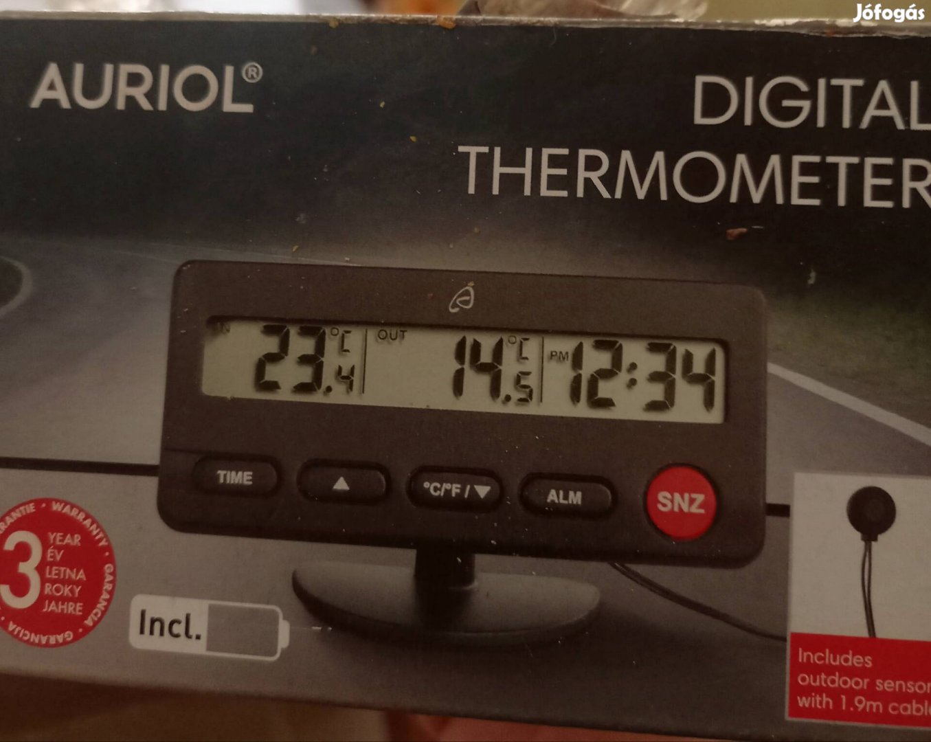 Auriol digitális thermometer